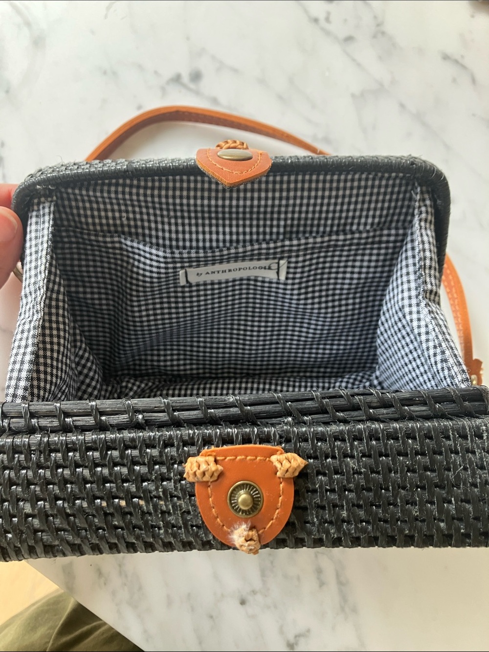 Black Rattan Bag - Picture 4 of 6
